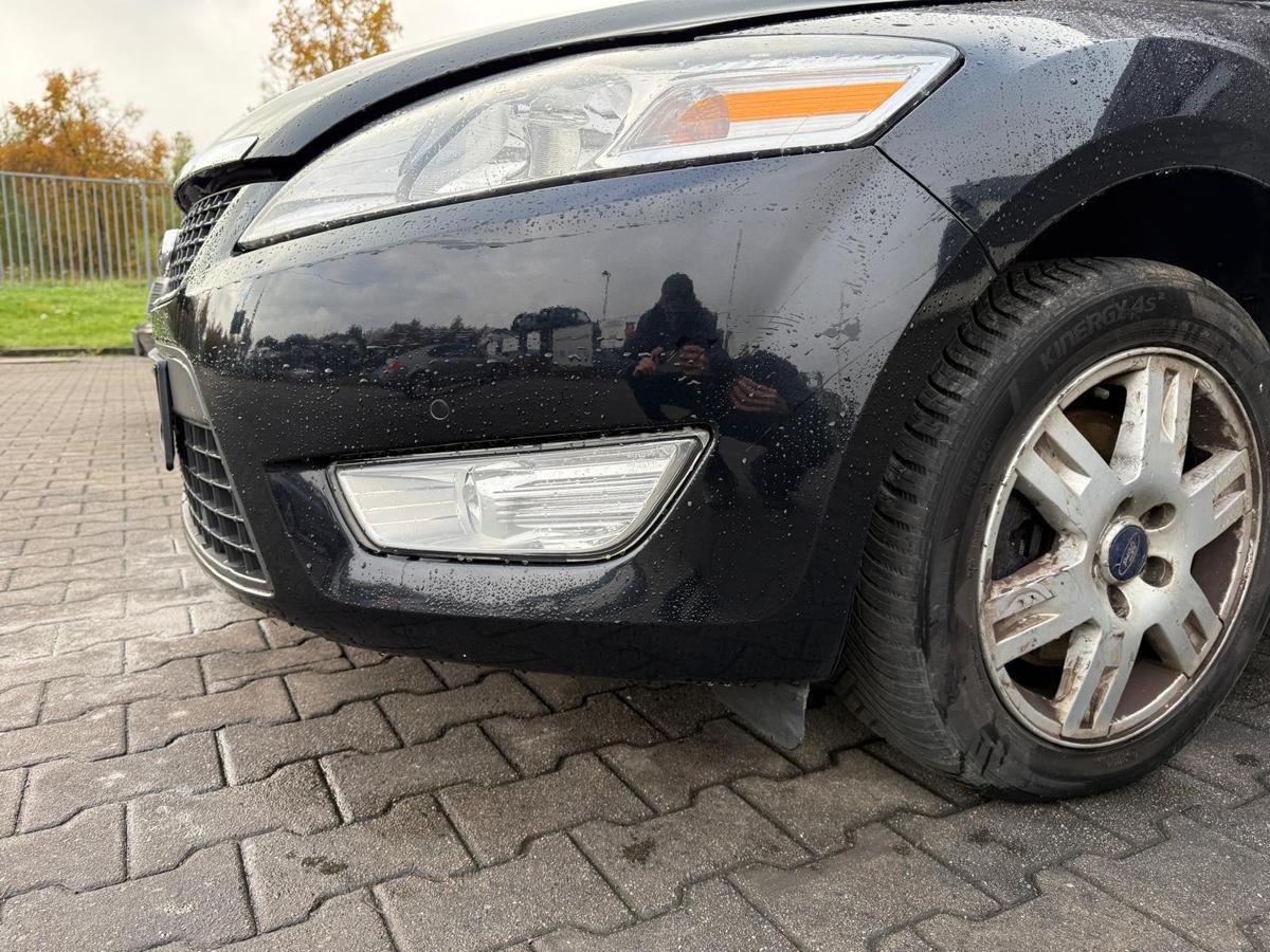 Ford Mondeo BA7 original Stoßstange Stoßfänger vorn Panther Schwarz Vorfacelift BJ09